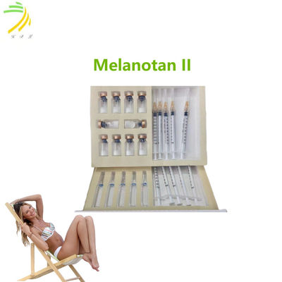 quality 99,9% Peptida Kemurnian 10mg/Vial Melanotan II Mt2 putih untuk Penyamakan Kulit factory