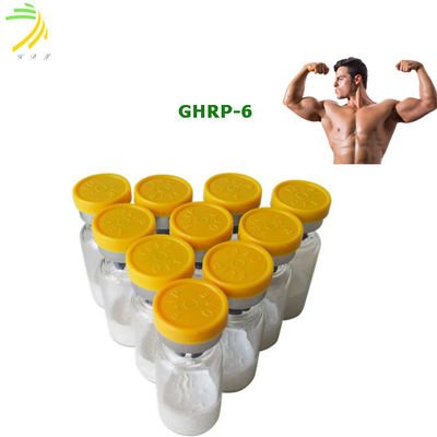 quality Peptida Ghrp6 Injeksi 99,9% Farmasi untuk Pertumbuhan Otot factory